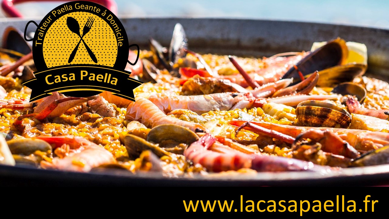 Traiteur spécialiste paella géante à domicile